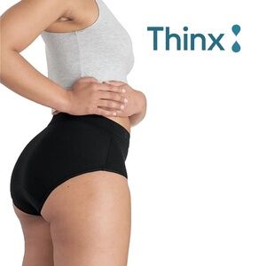 Thinx Period Underwear Panty Hi Waist Full Coverage Moderate Absorbency NIP